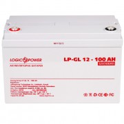 Аккумуляторная батарея LogicPower LP-GL 12V 100 AH SILVER