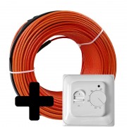 Теплый пол Volterm HR18 двужильный кабель, 400W, 2,2-2,7 м2(HR18 400)
