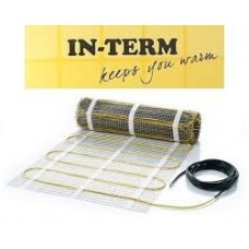 Теплый пол нагревательный мат IN-THERM 6.4 кв.м 1300W комплект